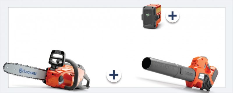 Combineer slim, 50% korting op de accu Combineer slim, 50% korting op de accu