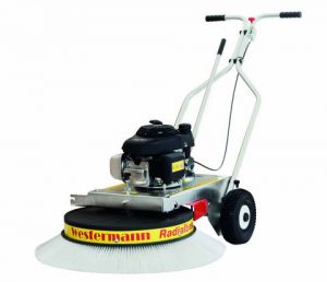 padelbaan veegmachine