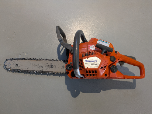 Demonstratie kettingzaag 543XP