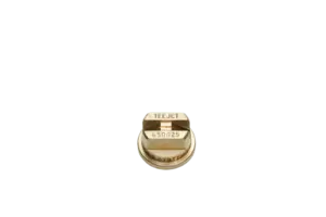 Vlakstraalmond, messing, 65-0025