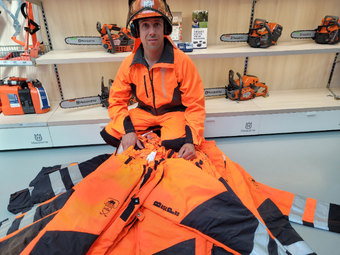 veilig werken met de kettingzaag