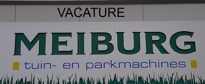 vacature meiburg tuin en parkmachines